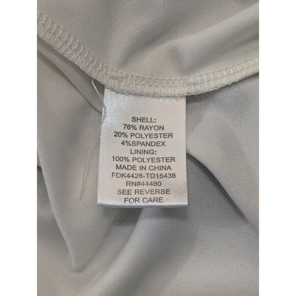 Love Fire Women's Dress Blue Lace Overlay Med Sleeveless High Neck Lined Mini - Picture 8 of 11